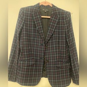 BROOKS BROTHERS PLAID BLAZER